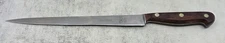 Vintage German Fillet Knife "Solingen" Monarch Sales Wood Handle 10" Blade