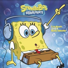 2025 Nickelodeon SpongeBob SquarePants Mini Wall Calendar