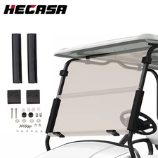 Folding Golf Cart Tinted Windshield Windscreen For EZGO TXT 1994-2013 2014