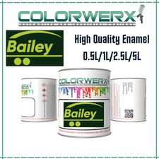 Bailey Trailer Green/Red/Blue Paint – High Quality Enamel – Spray/Brush 0.5L-5L