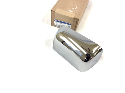 2008-2016 Ford Truck LH driver exterior Mirror Housing Cover Cap Chrome new OEM