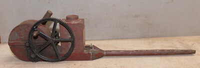 Rare 1896 patent Little Giant Duster gear drive farm garden collectible tool