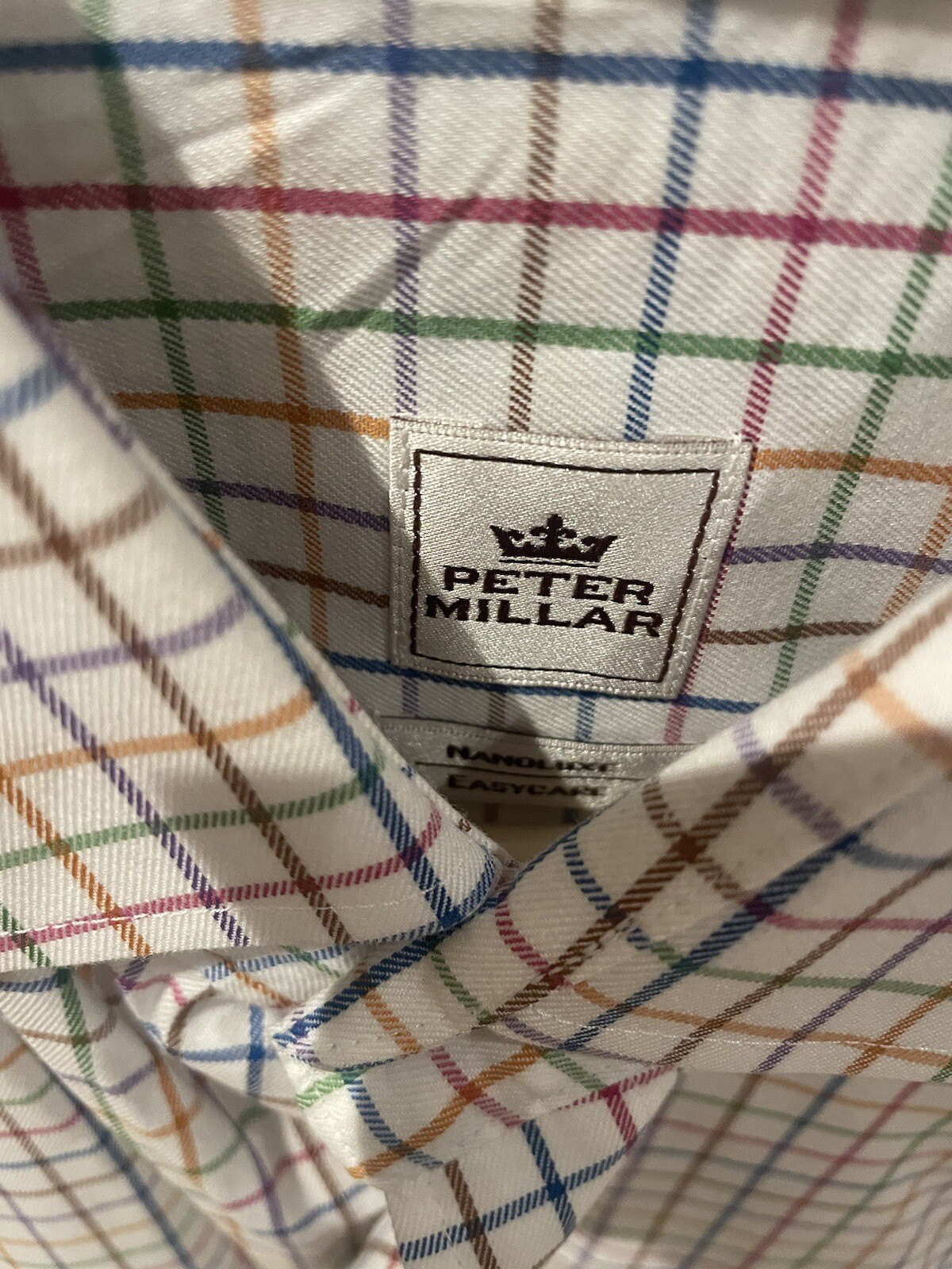 peter millar button down shirt medium men - image 1