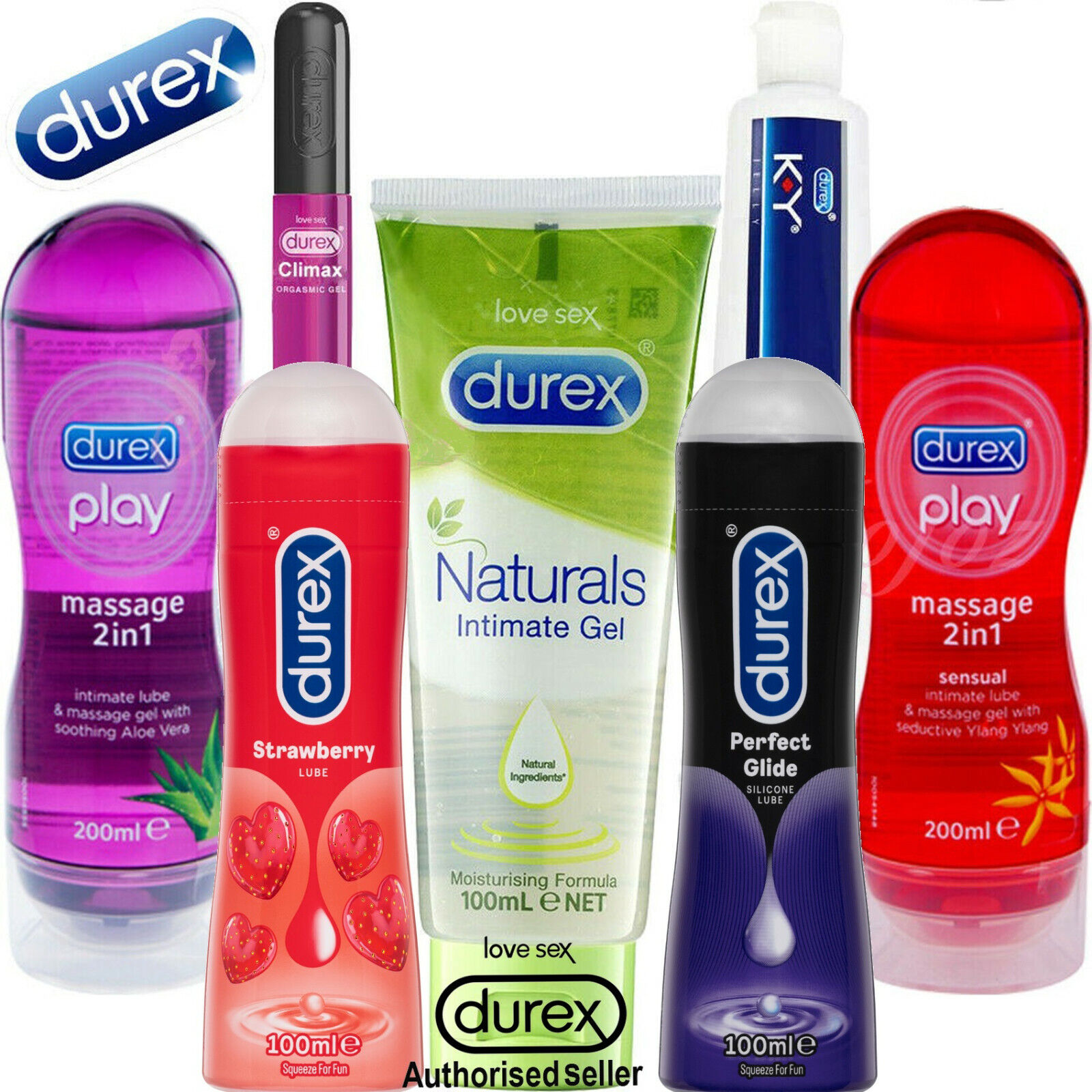 DUREX Play Climax Naturals Glide Flavoured Personal Lubricant Lube Massage  Gel | eBay