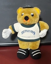 Rare New Orleans Zephyrs Mascot Boudreaux NOLA MiLB MLB 1998 Plush Nutria (A2)