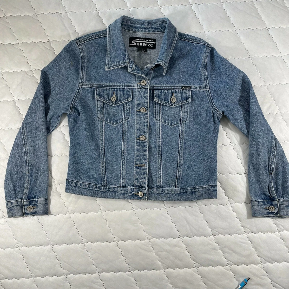 Squeeze Denim Coats, Jackets & Vests for Women for sale | eBay