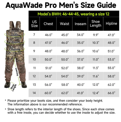Men's 1600G 3M™ Chest Waders | MSRP $299 | Breathable Hunting & Fishing Waders - Picture 8 of 8