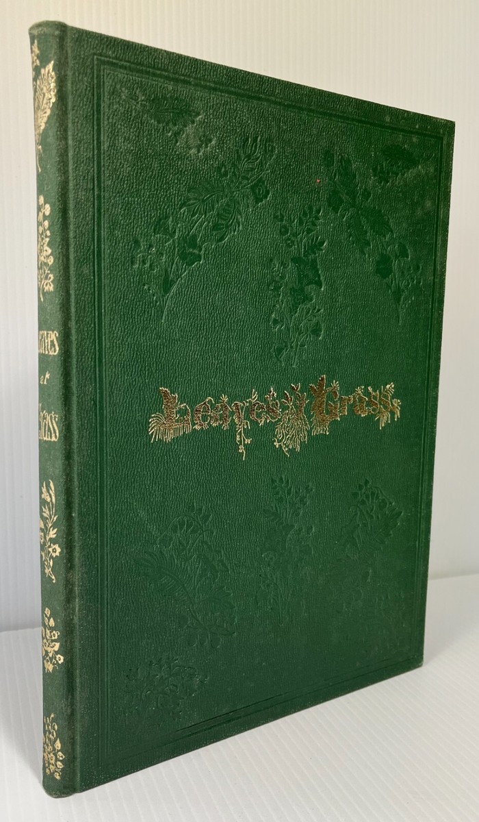 Leaves of Grass by Walt Whitman~1966 Facsimile of Brooklyn 1855