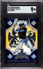 2019 Panini Chronicles Crusade #3 Fernando Tatis Jr. HOLO SILVER PRIZM SGC 9 RC