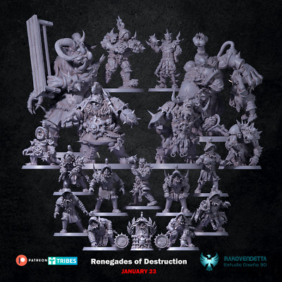 Chaos Renegades of Destruction - Fantasy Football Team von Rako Vendetta