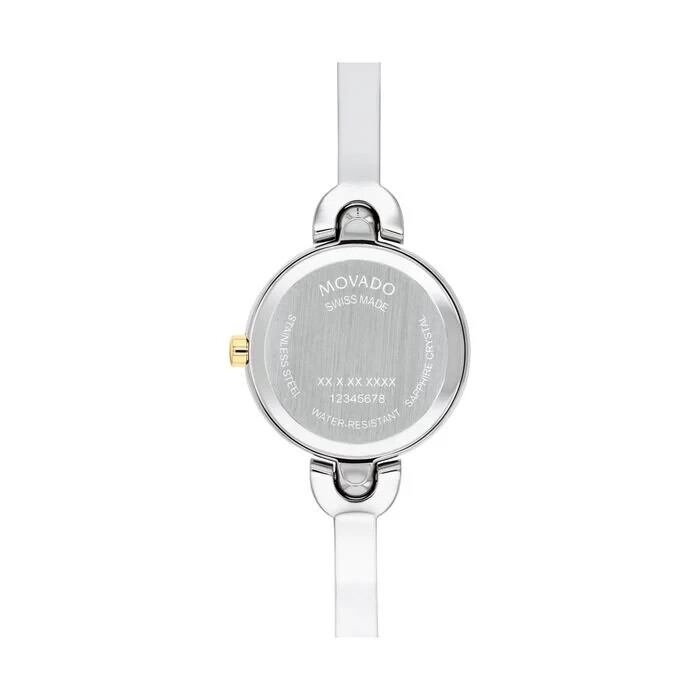 MOVADO Intrigue Bangle Watch, 24mm 0607949 two tone Women | eBay