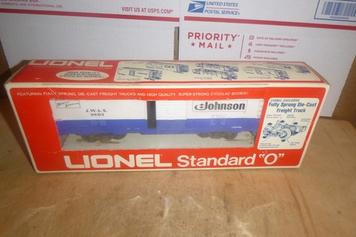 Lionel Trains SCHÖN! STANDARD 'O' JOHNSON WAX BOXCAR 6-9803