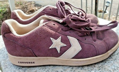 aubergine coloured shoes