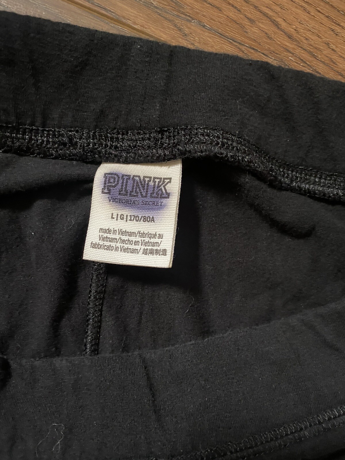 Victoria’s Secret Pink Capri Leggings Size Large 99 eBay