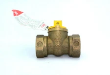 Mueller Industries Proline 113-524 3/4" Flat Head Gas Ball Valve Forged Brass 