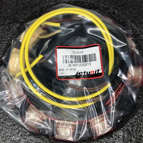 JetUnit JE-X01JO0013 Black 6 Cylinder 35 Amp Outboard Stator For 18-5868 583847 - Foto 3 di 3