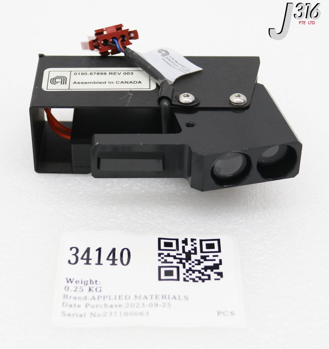 34140 APPLIED MATERIALS FIBER AMPLIFIER ASSY, E3NX-FA 0190-87899 