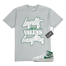 1 Summit White Pure Platinum Pine Green Sail T Shirt Match LYLTY