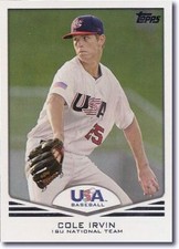 25-Ct Lot COLE IRVIN 2011 Topps USA Rookies RCs (QTY Available)