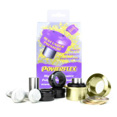 2 x Powerflex PFR75-311 PU Buchsen Hinterachse Oben Vorne Innen für Tesla Y 3