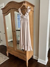 Show Me Your Mumu Alexis Midi Dress Champagne XS