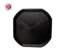 BLACK - SMALL MINI PLASTIC MIXING TRAY SPOT BUILDERS CEMENT SAND MORTAR BOARD