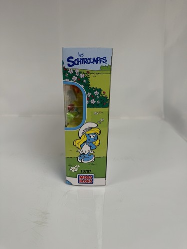 MEGA BLOKS 10707 Smurfs 39 Piece Smurfette Set (2010) Peyo *BRAND NEW* - Picture 8 of 9