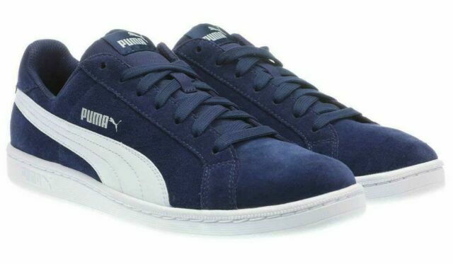 puma smash suede blue