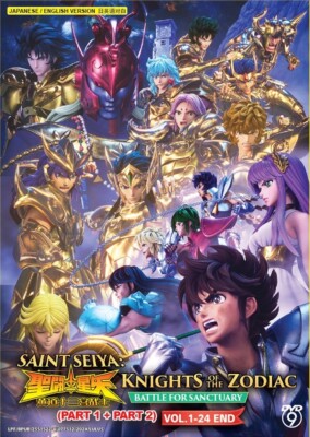 DVD Anime Saint Seiya Knights Of The Zodiac Battle For Sanctuary 1