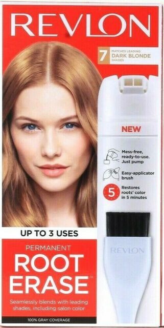  Revlon Permanent Root Erase 7 Dark Blonde