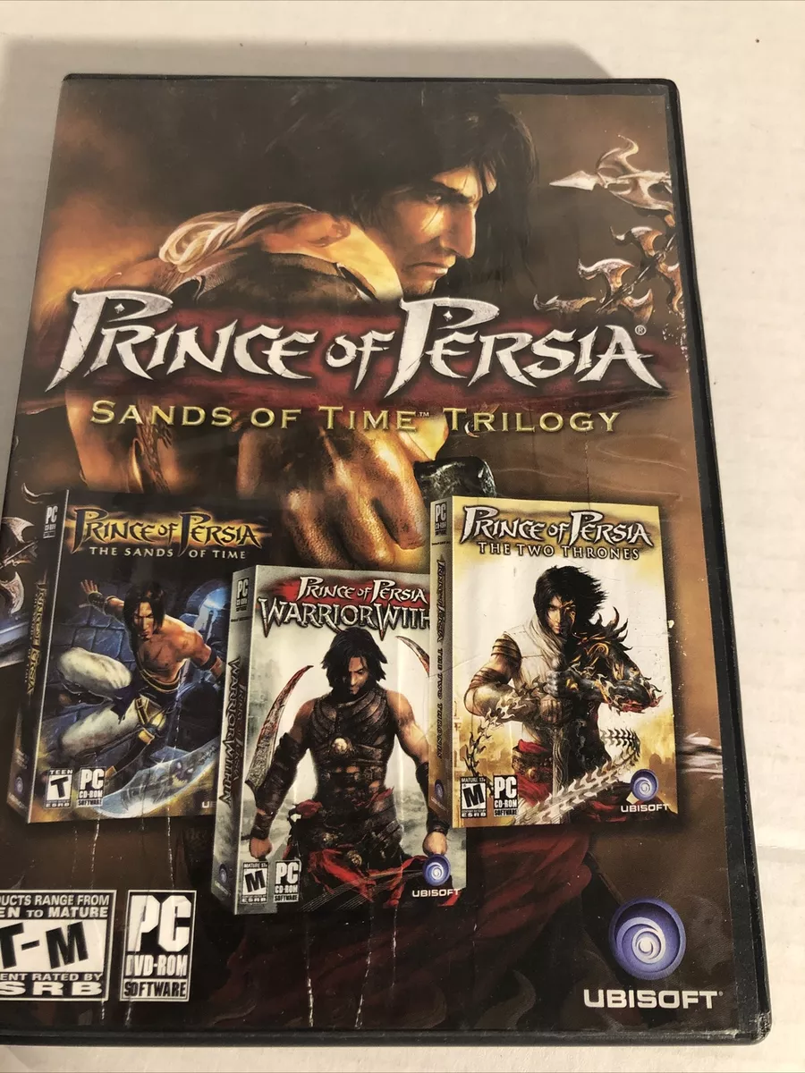 Prince of Persia: Sands of Time Trilogy (3 PC Games) Warrior Within, Two  Thrones 705381174219