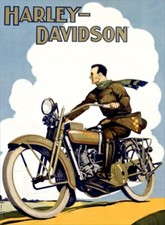 Harley-Davidson | Vintage Poster | A1, A2, A3