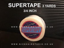 Supertape Roll 3 Yards for Lace Wigs Toupees Hair Replacement Tape