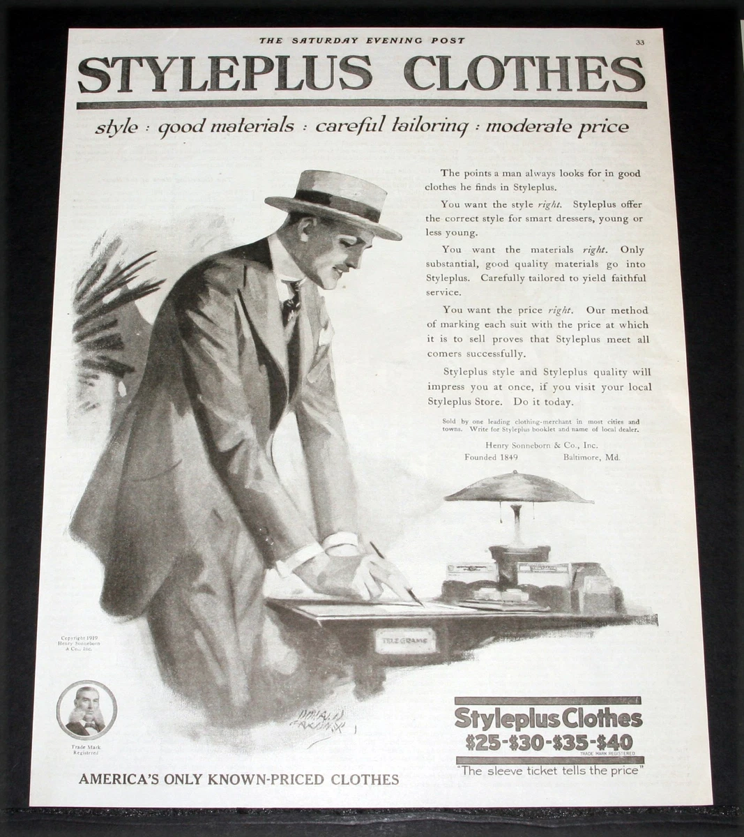 Old fashioned hotsell sunday clothes