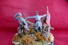 Civil War ACW 2 Southern Infantrymen - Lead Soldiers 54mm Fine Paint