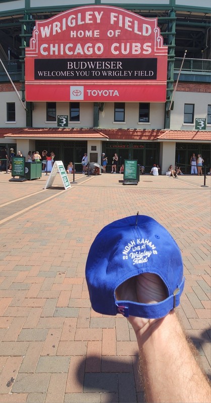Noah Kahan Wrigley Field Tour Official Chicago Cubs Hat  Sold Out Within Minutes
