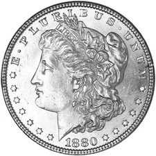 1880 (P) Morgan Dollar BU See Pics Q446