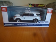 Greenlight 1/43 Limited Edition USPS 2014 Ford Interceptor Utility Police SUV