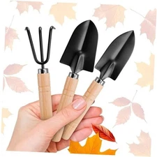 3 Pcs Small Garden Tools for Gardening – 3 Pack Hand Shovel for Gardening
