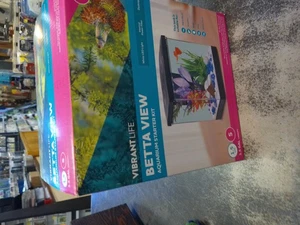 Vibrant Life Betta View Aquarium Starter Kit, Small, 1.5 Gallon