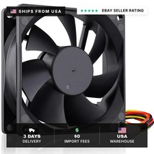 80mm 8cm CPU Fan, 80mm x 25mm Brushless DC 12V 3PIN Brushless PC Computer Case C