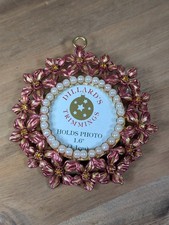 Christmas Ornament Photo Frame - Dillards Trimmings - Pearl Wreath
