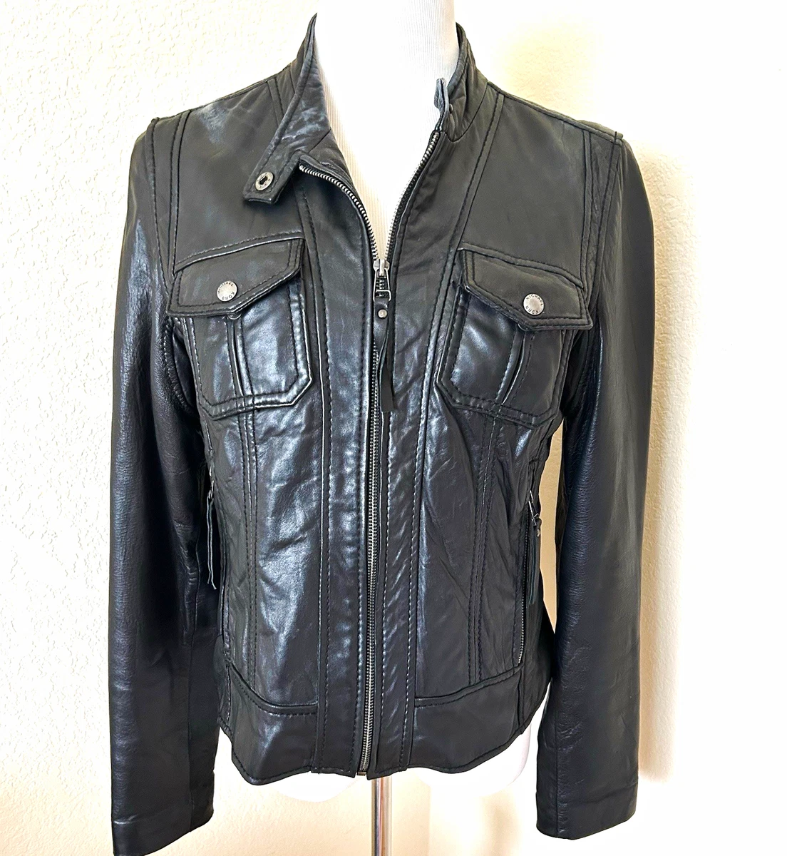 25+ Michael Kors Leather Outer Shell Motorcycle Coats, Jackets