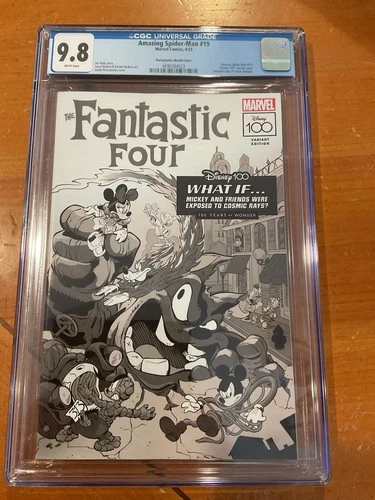 Amazing Spider-Man #19 CGC 9.8 Disney Perissinotto Fantastic Four Marvel Comic