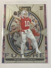 DRAKE MAYE patriots 2024 Select Future #5 Insert RC (H5)