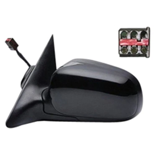 FO1320374 New Left Door Mirror Power without Heated Glass Paint to Match