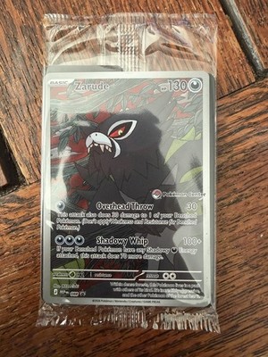Pokémon TCG Zarude Pokemon Center Promo Karte Pitch Black #088