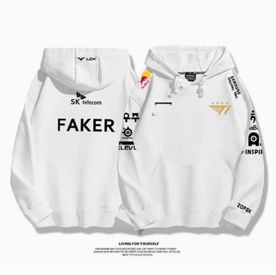 2024 LOL T1 Team League of Legends FAKER LPL Outdoor Hoodie Autumn
