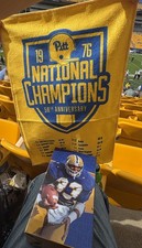 Tony Dorsett Pittsburgh Panthers Bobblehead SGA 10/10/26 + Commemorative Towel