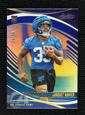 2025 Panini Absolute Rookies Spectrum Blue 25/50 Jarquez Hunter #136 1o64